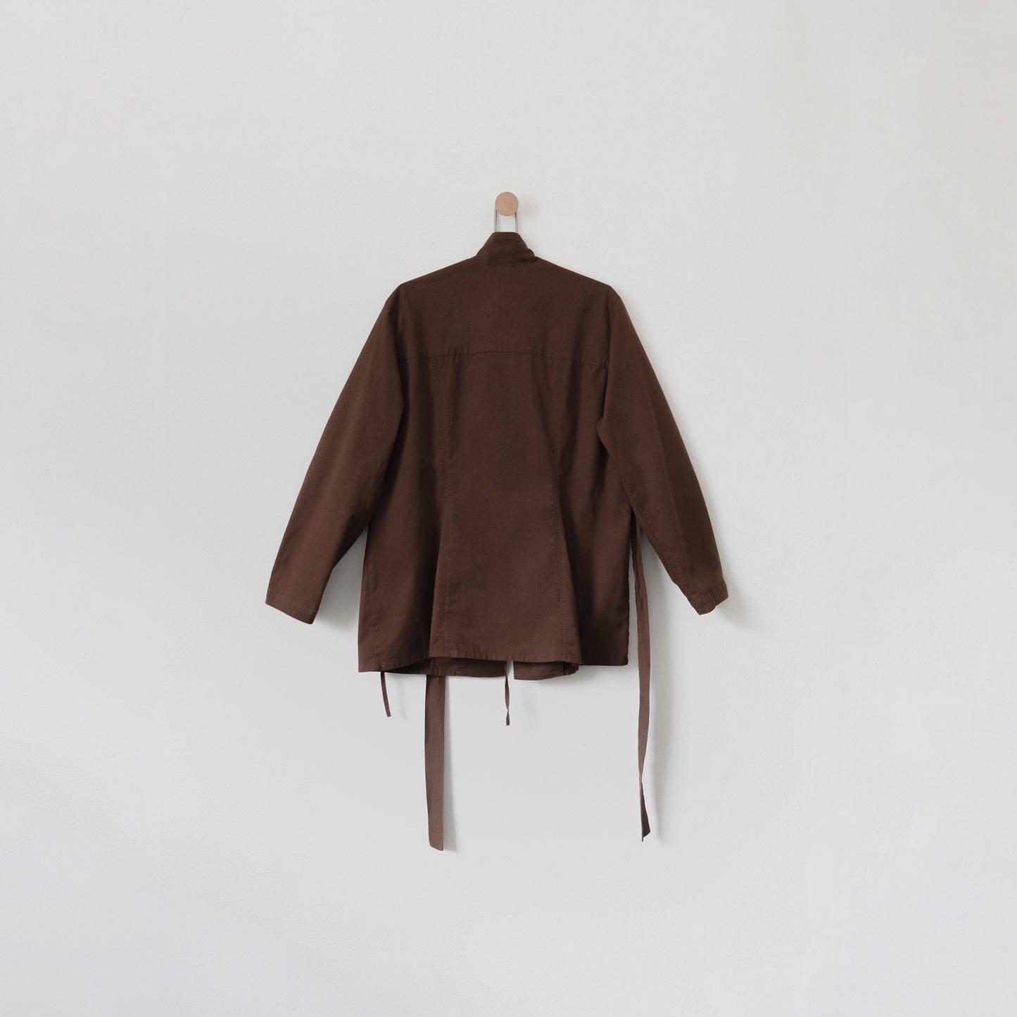 Light Crossed Jacket ― Brown