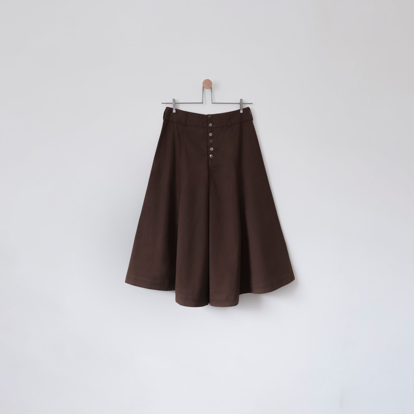 Skirt Pant ― Brown